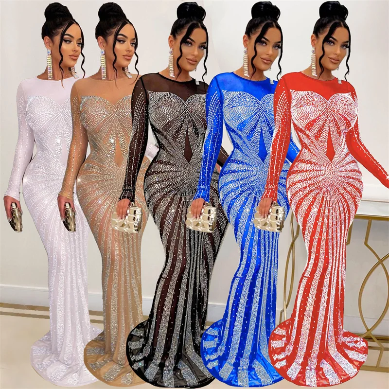 Sexy Sparkly Crystal Rhineston - đánh giá và giá Sparkly Rhinestone Club Party Dress