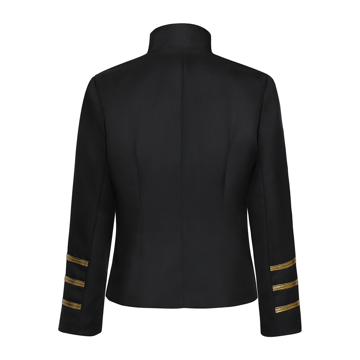 Stand Collar Double Breasted T - đánh giá và giá Tops