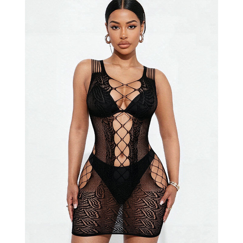 Sexy Lingerie Sleepwear Women  - đánh giá và giá Sexy Mesh Sheer Bodycon Dress