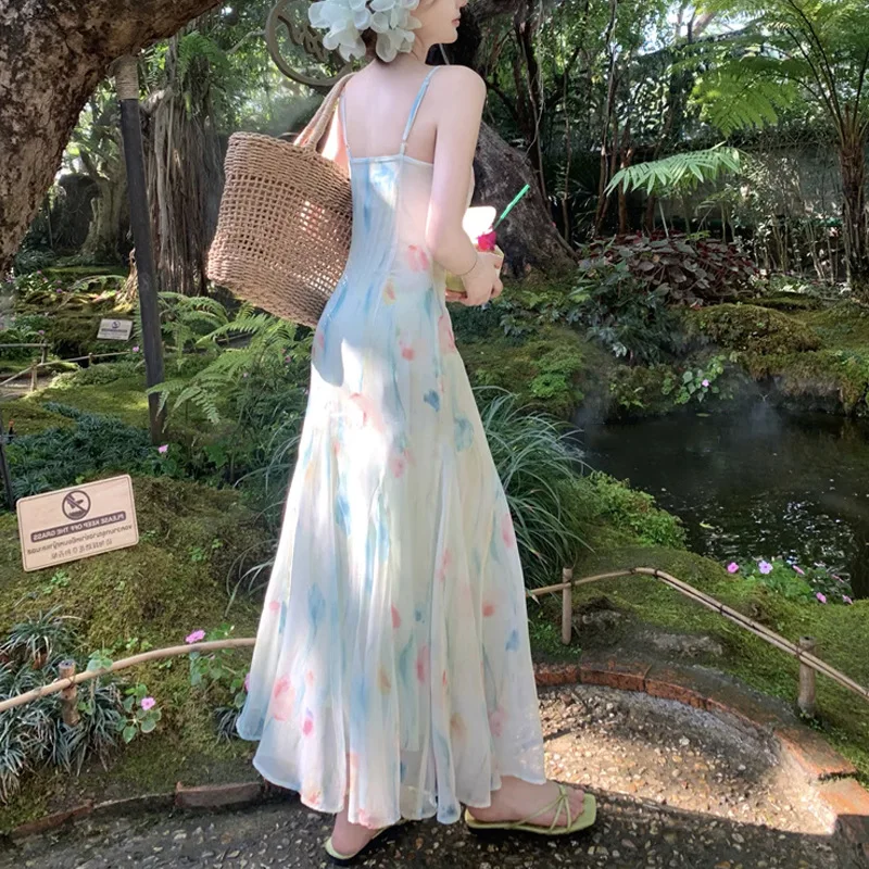 Kawaii Sweet Y2k Japanese Midi - đánh giá và giá French Vintage Floral Midi Dress