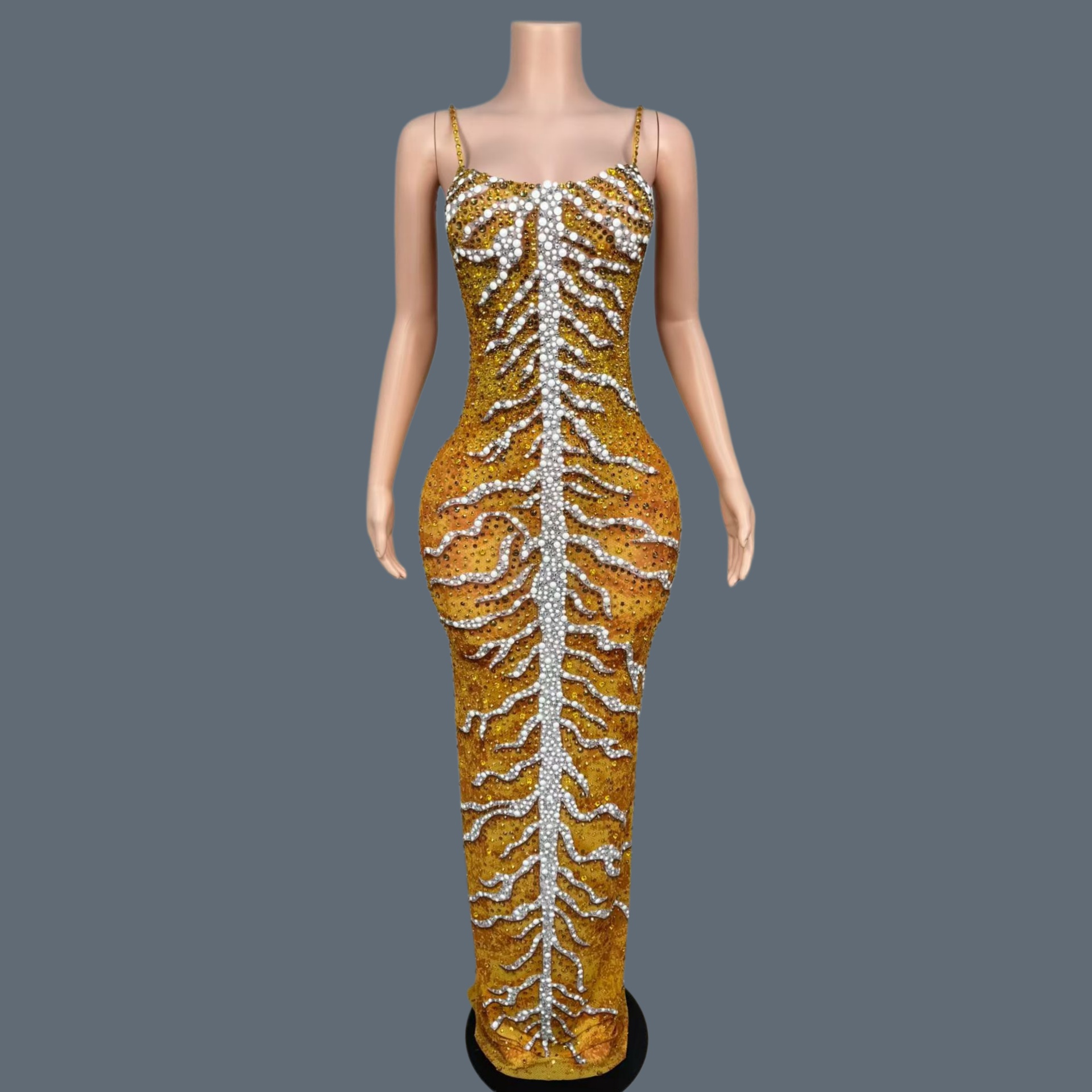 Luxury Rhinestone Sparkly Span - đánh giá và giá Sparkly Rhinestone Club Party Dress