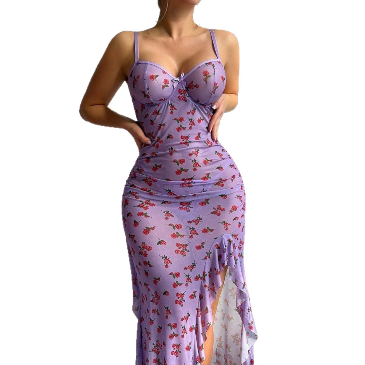 Sheer Mesh Plus-size Sexy Ling - đánh giá và giá Sexy Mesh Sheer Bodycon Dress
